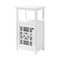 Alaterre Furniture Derby 5-Pc Bathroom Storage Set w/Over Toilet Shelf, Wall-Mnted  Cabinet, Hamper, Floor Cabinet, Hutch ANDE724789WH - alternate 10